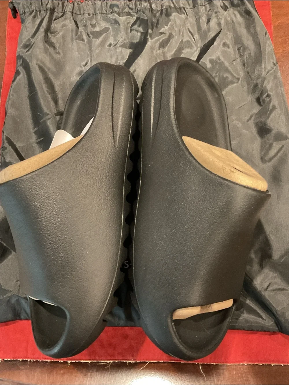 Yeezy Black YS-01 Slide Sandals Size 9